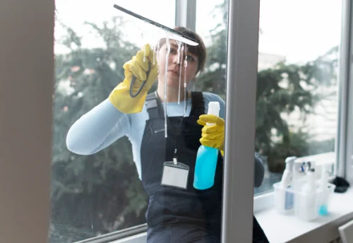 Nettoyage de vitres intérieures et extérieures à Saint-Guinoux